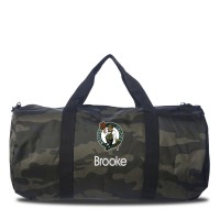 Именная спортивная сумка Boston Celtics Camo Print