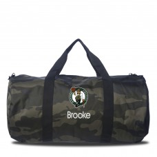 Boston Celtics Camo Print Personalized Duffel Bag