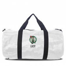 Именная спортивная сумка Boston Celtics White Camo Print