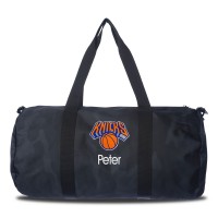 Именная спортивная сумка New York Knicks Navy Camo Print