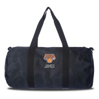 Именная спортивная сумка New York Knicks Navy Camo Print