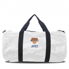 Именная спортивная сумка New York Knicks White Camo Print