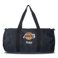 Именная спортивная сумка Los Angeles Lakers Navy Camo Print