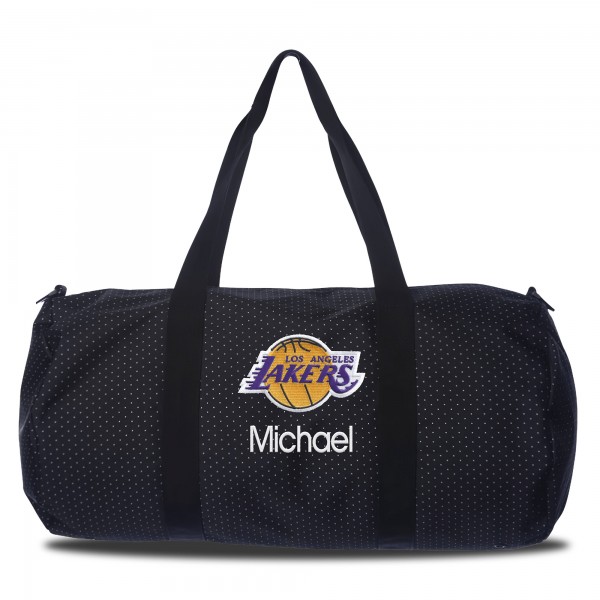Именная спортивная сумка Los Angeles Lakers Dot Print