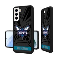 Чехол на телефон Charlotte Hornets Personalized Tilt Design Galaxy