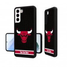 Чехол на телефон Chicago Bulls Personalized Stripe Galaxy