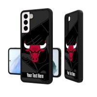 Чехол на телефон Chicago Bulls Personalized Tilt Design Galaxy