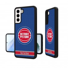 Чехол на телефон Detroit Pistons Personalized Stripe Galaxy