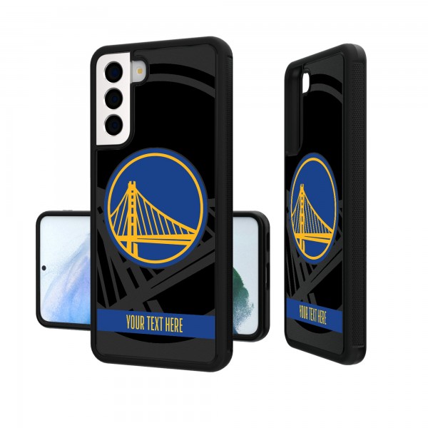 Чехол на телефон Golden State Warriors Personalized Tilt Design Galaxy