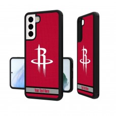 Чехол на телефон Houston Rockets Personalized Stripe Galaxy