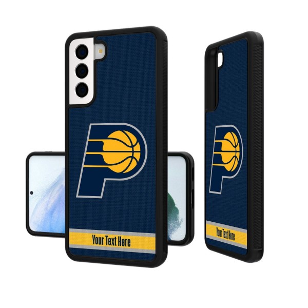 Indiana Pacers Personalized Stripe Galaxy Bump Case