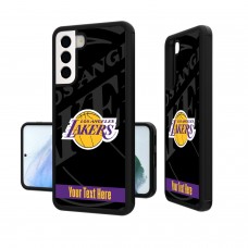 Чехол на телефон Los Angeles Lakers Personalized Tilt Design Galaxy