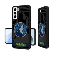 Чехол на телефон Minnesota Timberwolves Personalized Tilt Design Galaxy