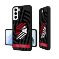Чехол на телефон Portland Trail Blazers Personalized Tilt Design Galaxy