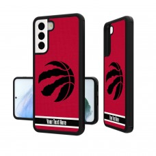 Чехол на телефон Toronto Raptors Personalized Stripe Galaxy