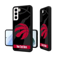 Чехол на телефон Toronto Raptors Personalized Tilt Design Galaxy