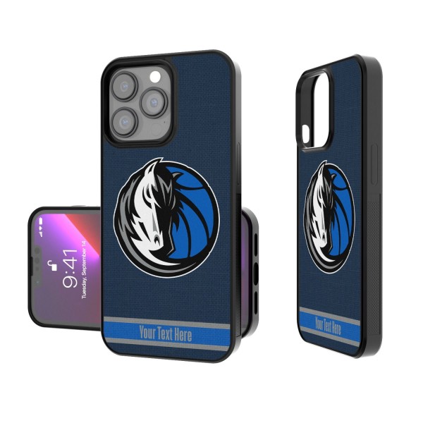 Чехол на телефон Dallas Mavericks Personalized Stripe Design iPhone