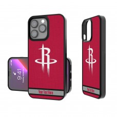 Чехол на телефон Houston Rockets Personalized Stripe Design iPhone