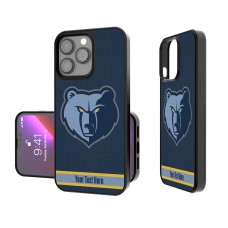Чехол на телефон Memphis Grizzlies Personalized Stripe Design iPhone