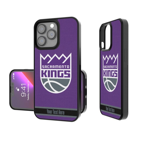 Чехол на телефон Sacramento Kings Personalized Stripe Design iPhone