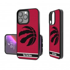Чехол на телефон Toronto Raptors Personalized Stripe Design iPhone