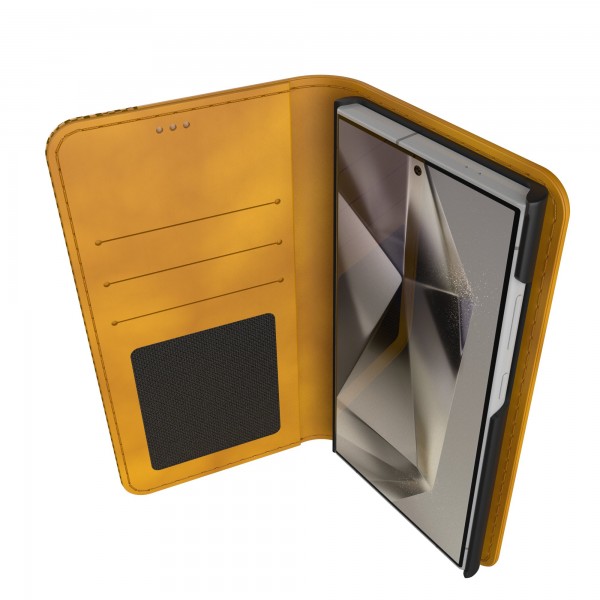 Именной чехол на телефон Golden State Warriors Burn Design Galaxy Folio