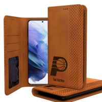 Indiana Pacers Personalized Burn Design Galaxy Folio Case