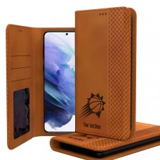 Именной чехол на телефон Phoenix Suns Burn Design Galaxy Folio