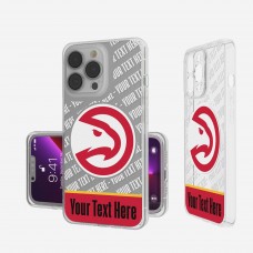 Чехол на телефон Atlanta Hawks Tilt Design Clear