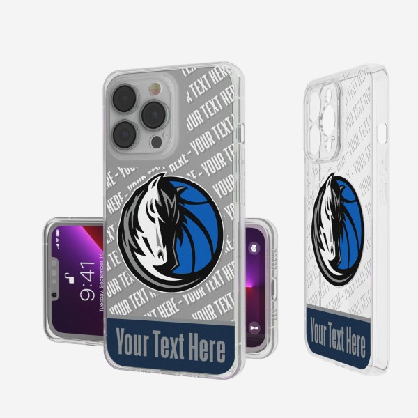 Чехол на телефон Dallas Mavericks Tilt Design Clear