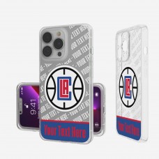 Чехол на телефон LA Clippers Tilt Design Clear