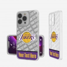 Чехол на телефон Los Angeles Lakers Tilt Design Clear