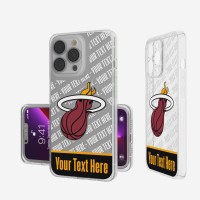 Чехол на телефон Miami Heat Tilt Design Clear