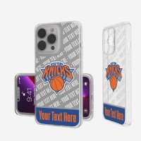Чехол на телефон New York Knicks Tilt Design Clear