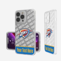 Чехол на телефон Oklahoma City Thunder Tilt Design Clear