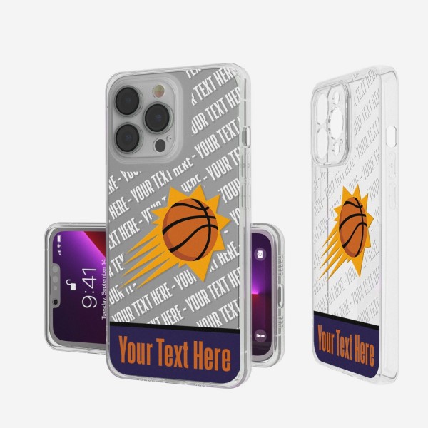 Чехол на телефон Phoenix Suns Tilt Design Clear