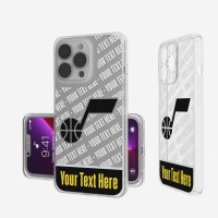 Чехол на телефон Utah Jazz Tilt Design Clear