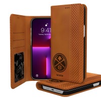 Чехол на телефон Denver Nuggets Burn Design iPhone Folio