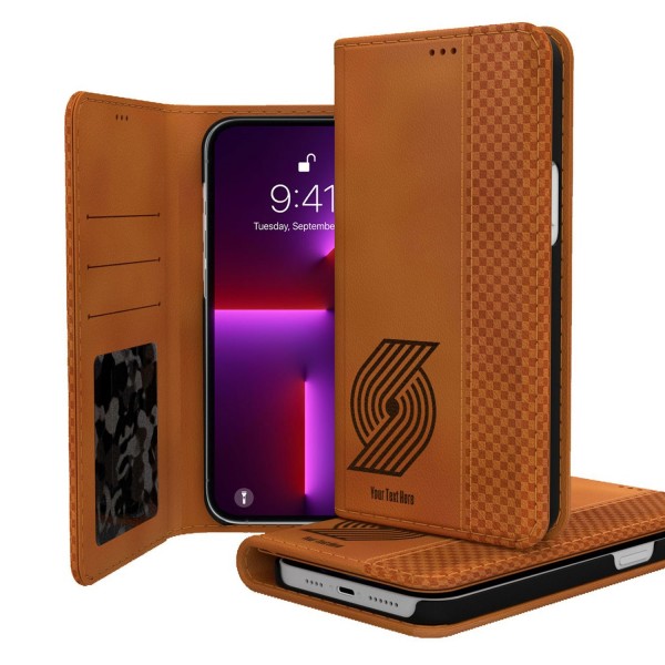 Чехол на телефон Portland Trail Blazers Burn Design iPhone Folio