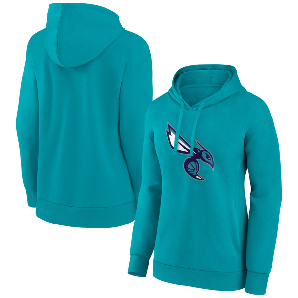 Женская толстовка Charlotte Hornets Teal Alternate Logo