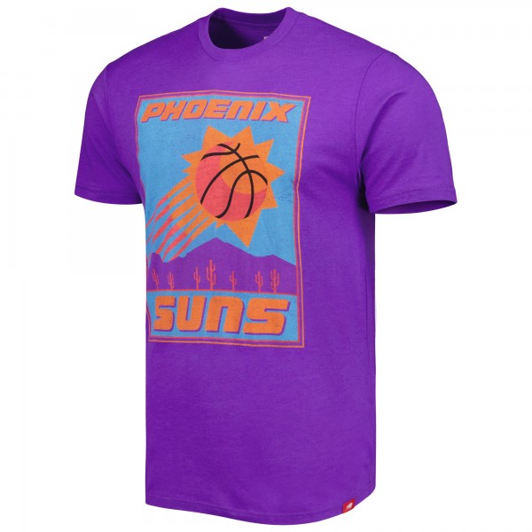 Футболка Phoenix Suns Sportiqe Hardwood Classics Comfy Tri-Blend - Purple