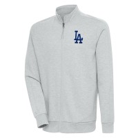 Кофта на молнии Los Angeles Dodgers Antigua Action - Heather Gray
