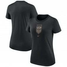 USWNT Nike WoCrest T-Shirt - Black