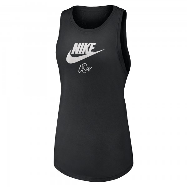 USWNT Nike WoFutura Tank Top - Black
