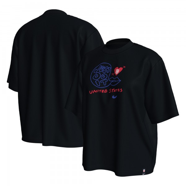 USMNT Nike WoSpring T-Shirt - Black