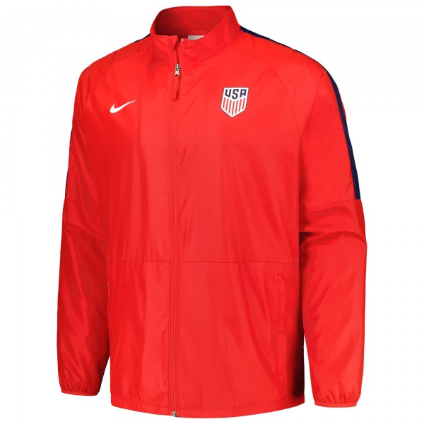 Кофта на молнии USMNT Nike 2023 Academy AWF Raglan - Red