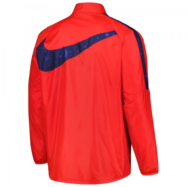 Кофта на молнии USMNT Nike 2023 Academy AWF Raglan - Red