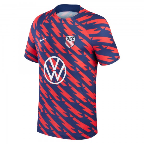 USMNT Nike 2023/24 Academy Pro Pre-Match Top - Navy