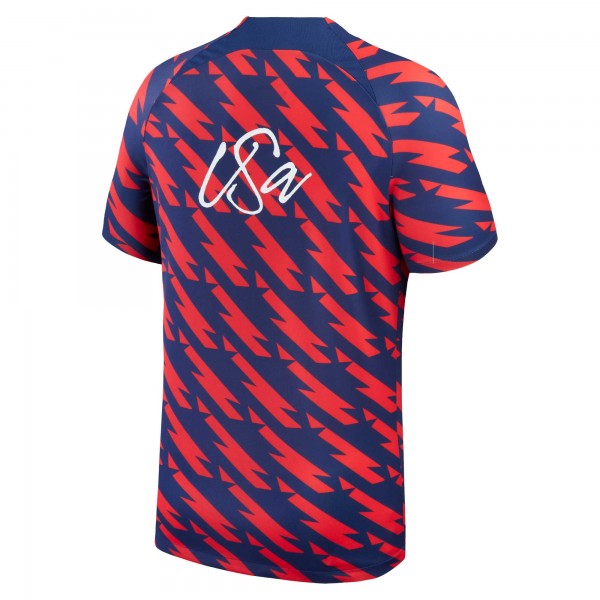 USWNT Nike 2023/24 Academy Pro Pre-Match Top - Navy