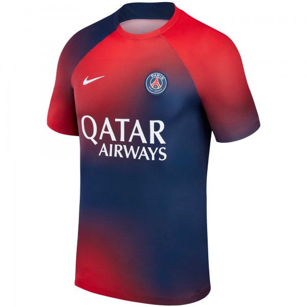 Футболка Paris Saint-Germain Nike 2023/24 Academy Pro Pre-Match - Navy